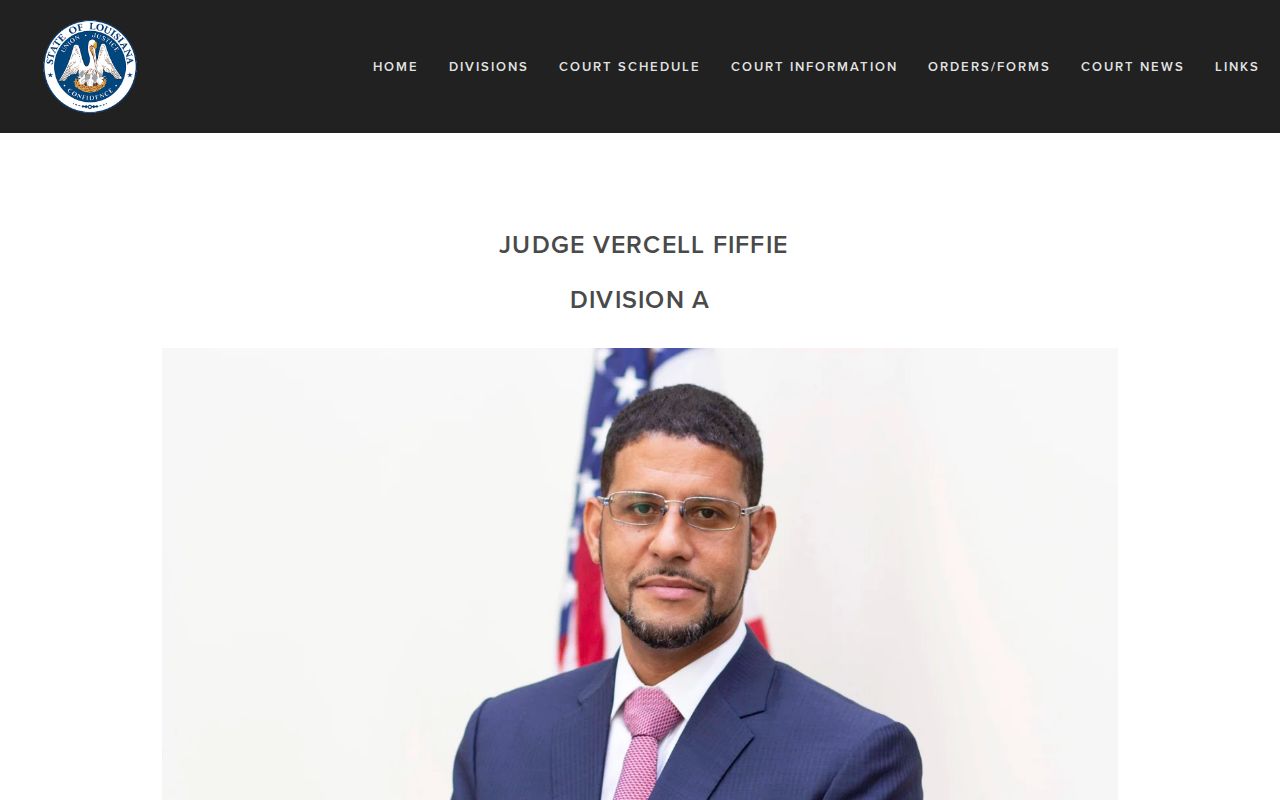St. John the Baptist Parish criminal docket Division A court information